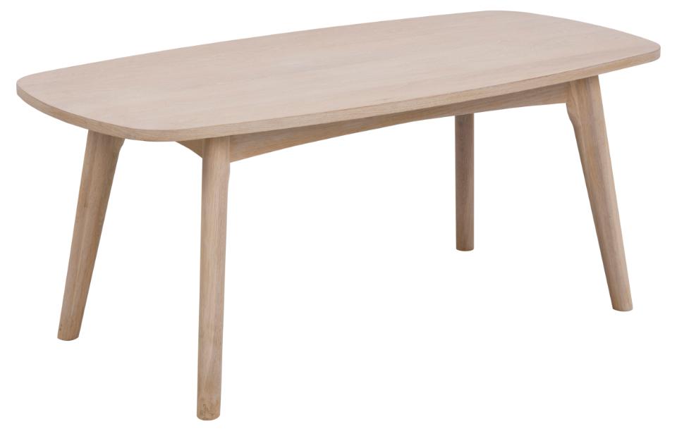 Stolik kawowy AVERNA 118x58x49 cm Bielony Stolik kawowy AVERNA 118x58x49 cm Bielony
