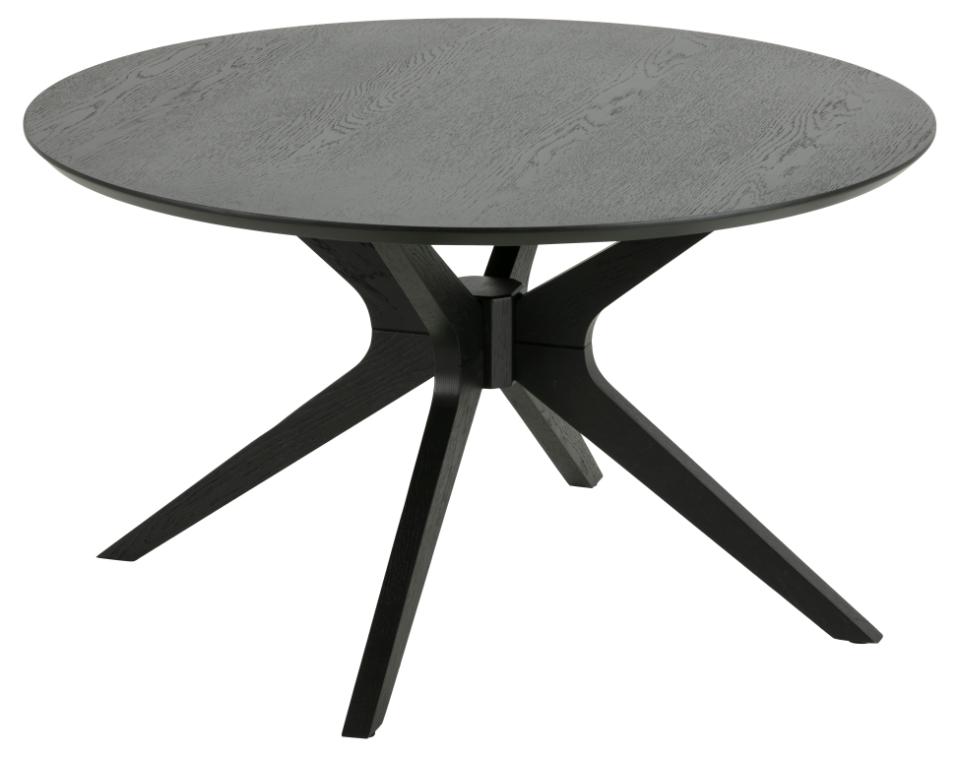 Stolik kawowy Robin Ø80x45 cm Czarny