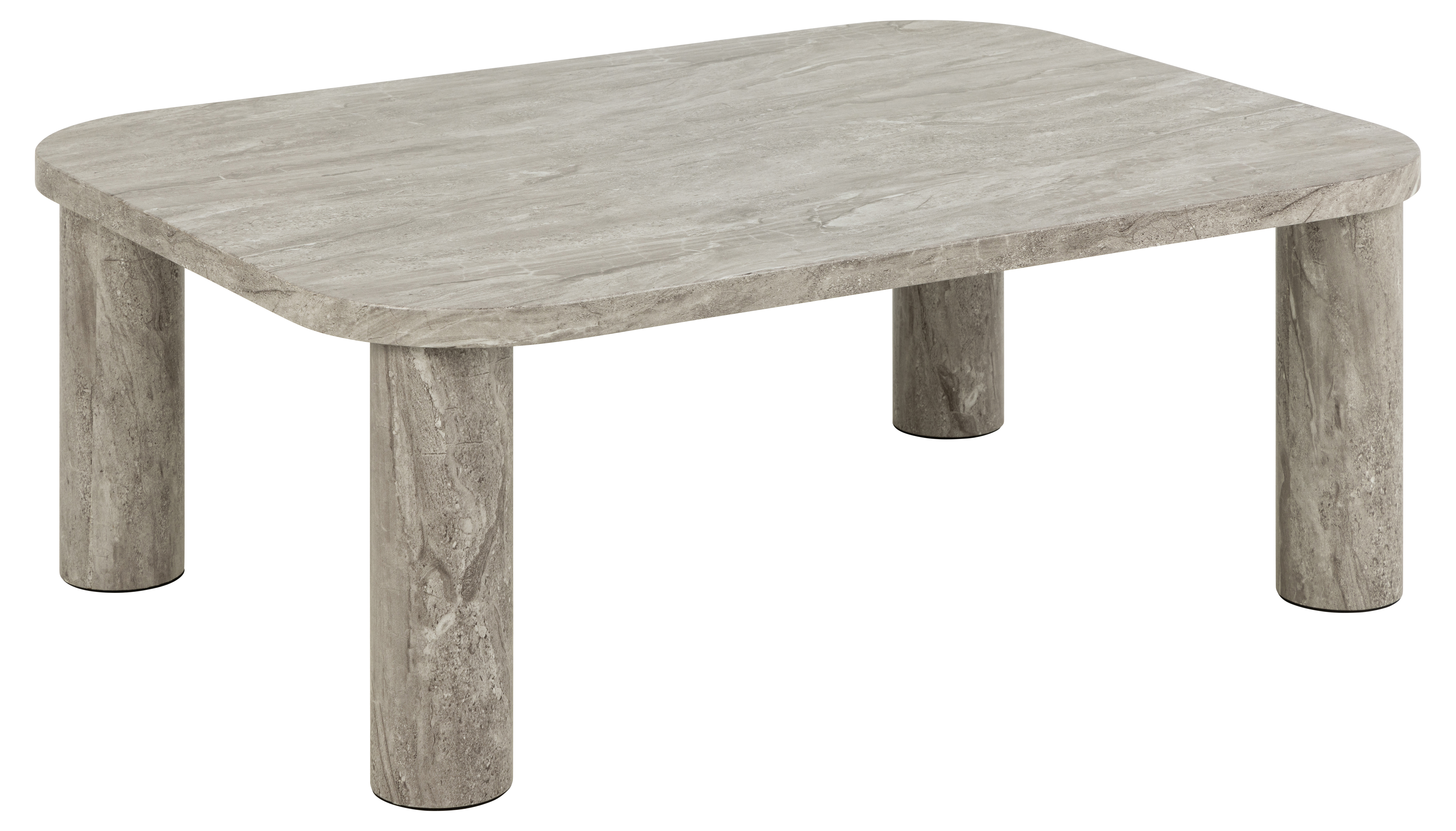 Stolik kawowy SOLANO 100x75x36 efekt szarego marmuru Stolik kawowy SOLANO 100x75x36 efekt szarego marmuru