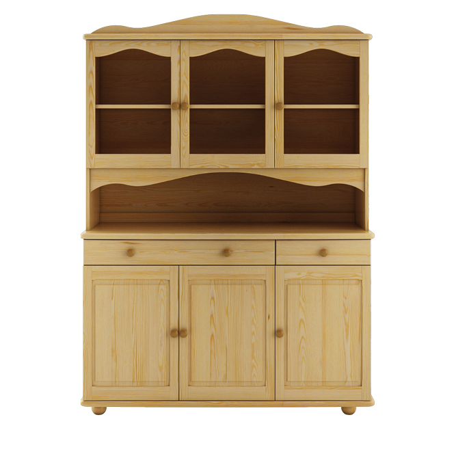 KW101 kredens/witryna/biblioteczka S133 W190 G47 sosna dąb DREWMAX KW101 kredens/witryna/biblioteczka S133 W190 G47 sosna dąb DREWMAX