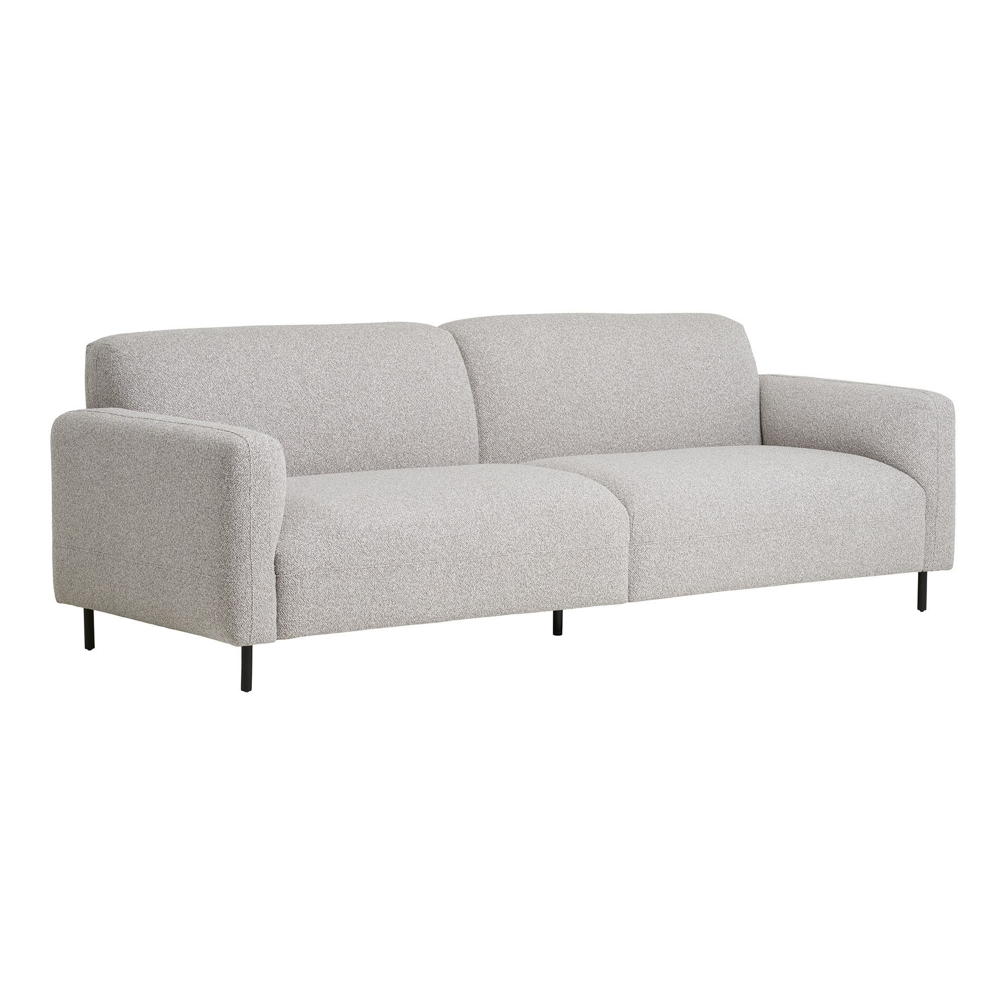 Sofa 3-osobowa SALVADOR - boucle jasnoszara
