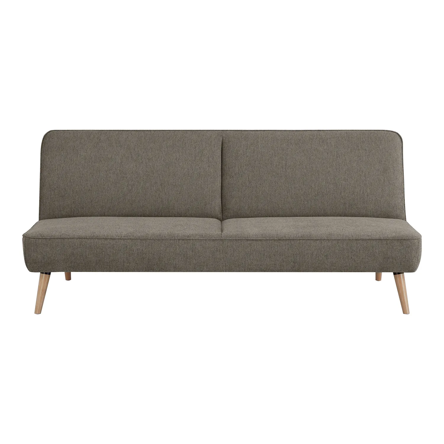 Sofa rozkładana SWAN 113x186cm brązowy drewniane nóżki Sofa rozkładana SWAN 113x186cm brązowy drewniane nóżki