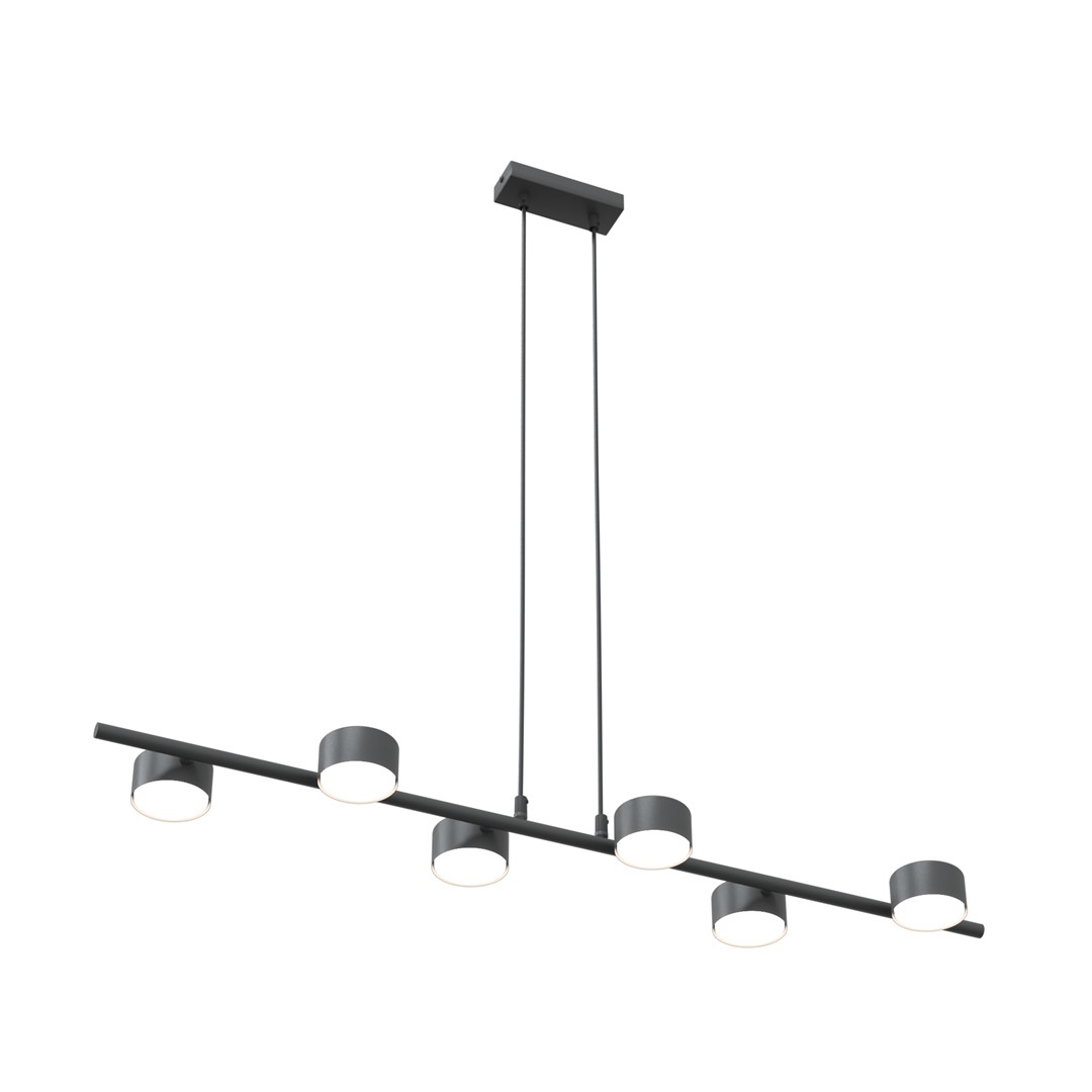 Lampa wisząca SORA 6 BL czarna Lampa wisząca SORA 6 BL czarna