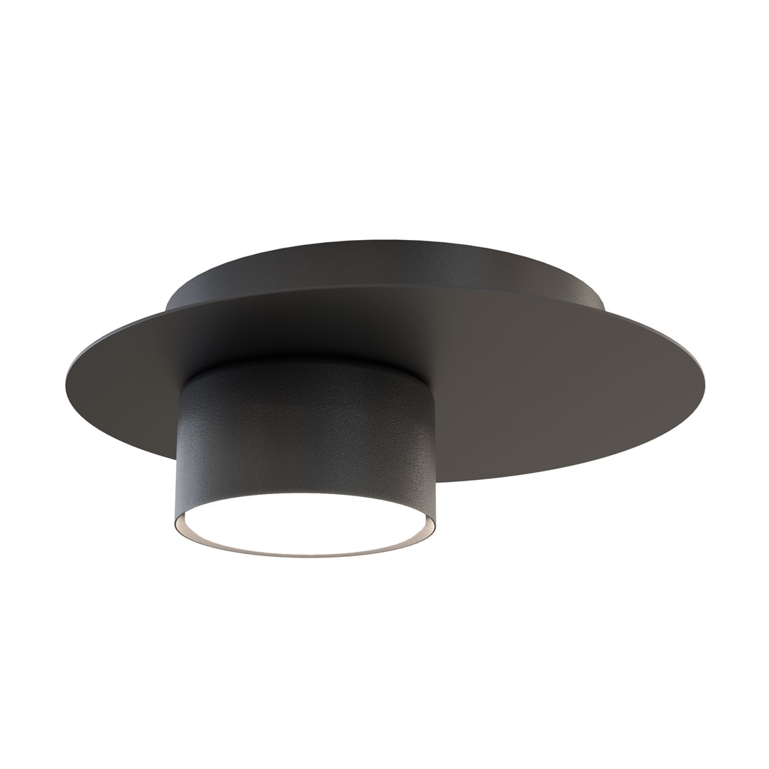 Lampa sufitowa BOLX 1 plafon czarna Lampa sufitowa BOLX 1 plafon czarna