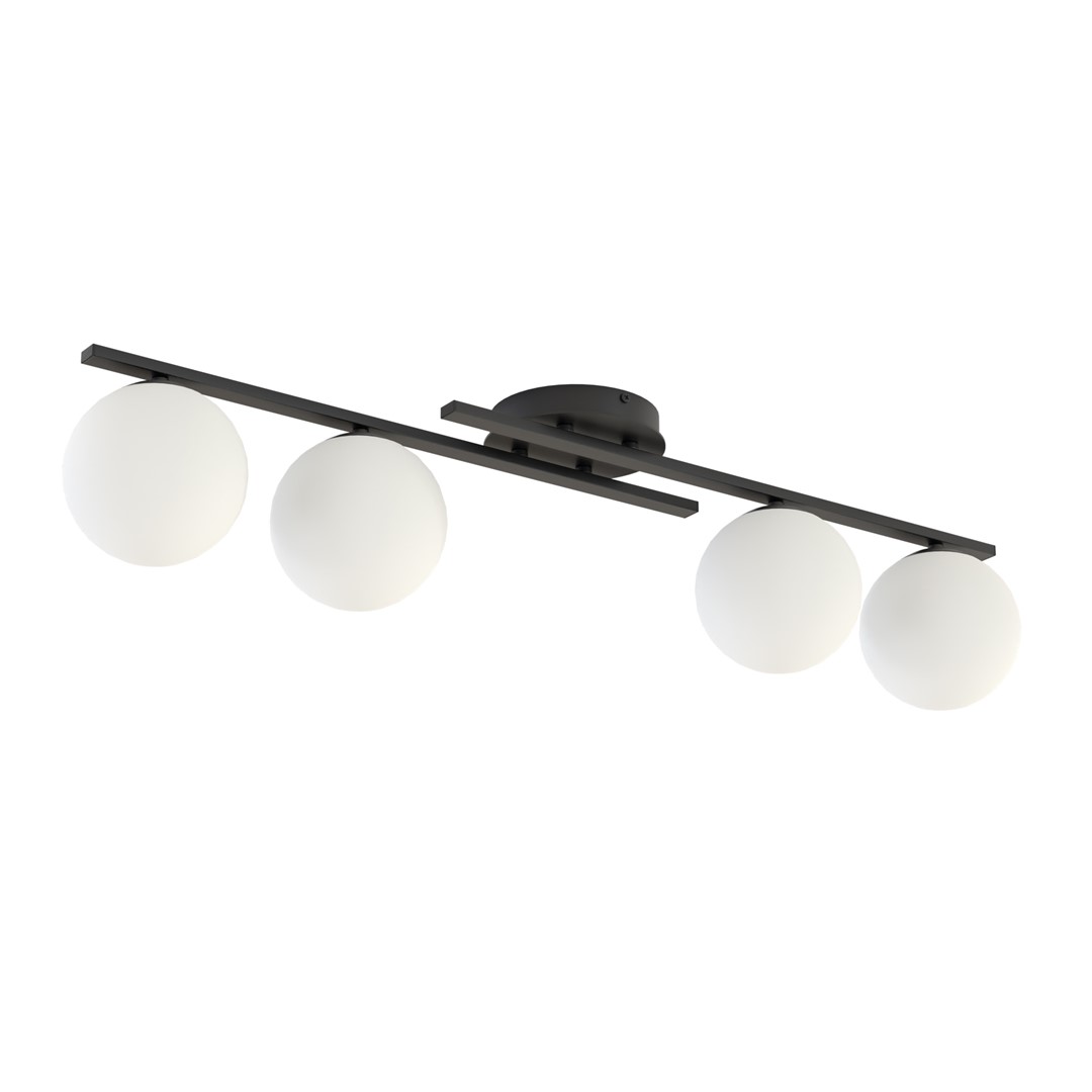 Lampa sufitowa kule KAIRO 4 BL OPAL Lampa sufitowa kule KAIRO 4 BL OPAL