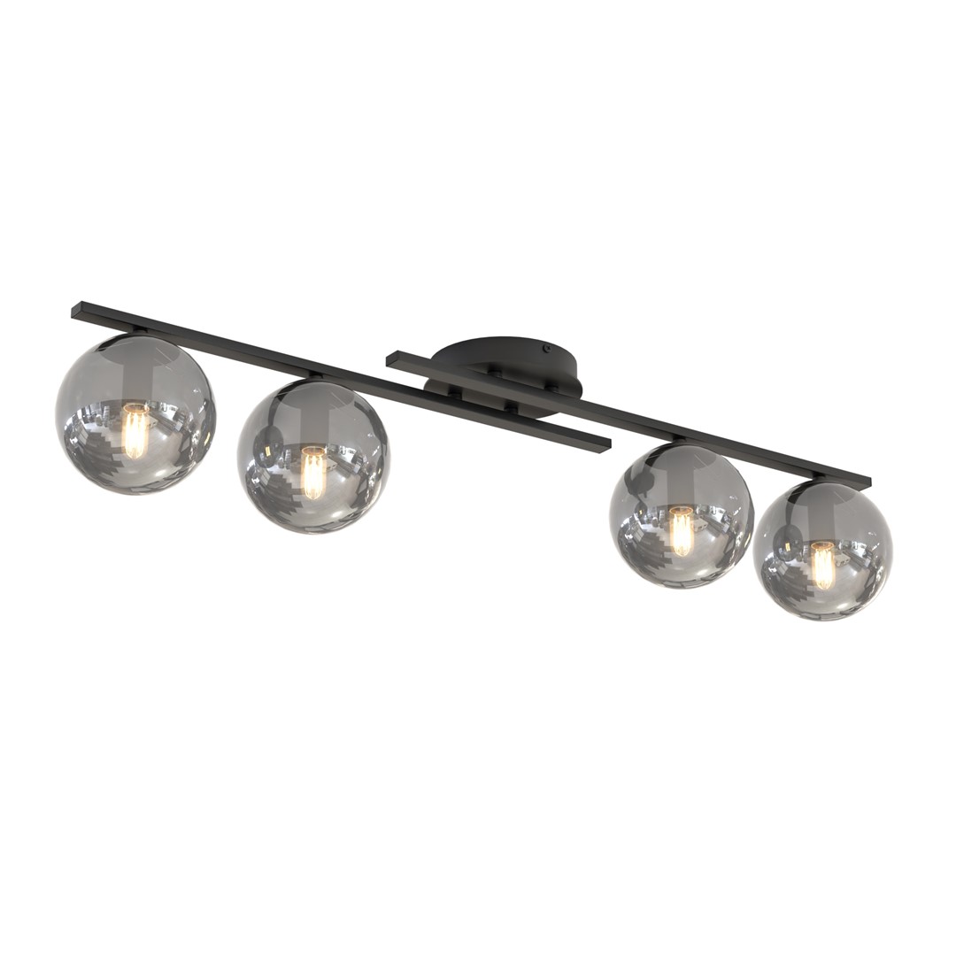 Lampa sufitowa kule KAIRO 4 BL GRAFIT Lampa sufitowa kule KAIRO 4 BL GRAFIT