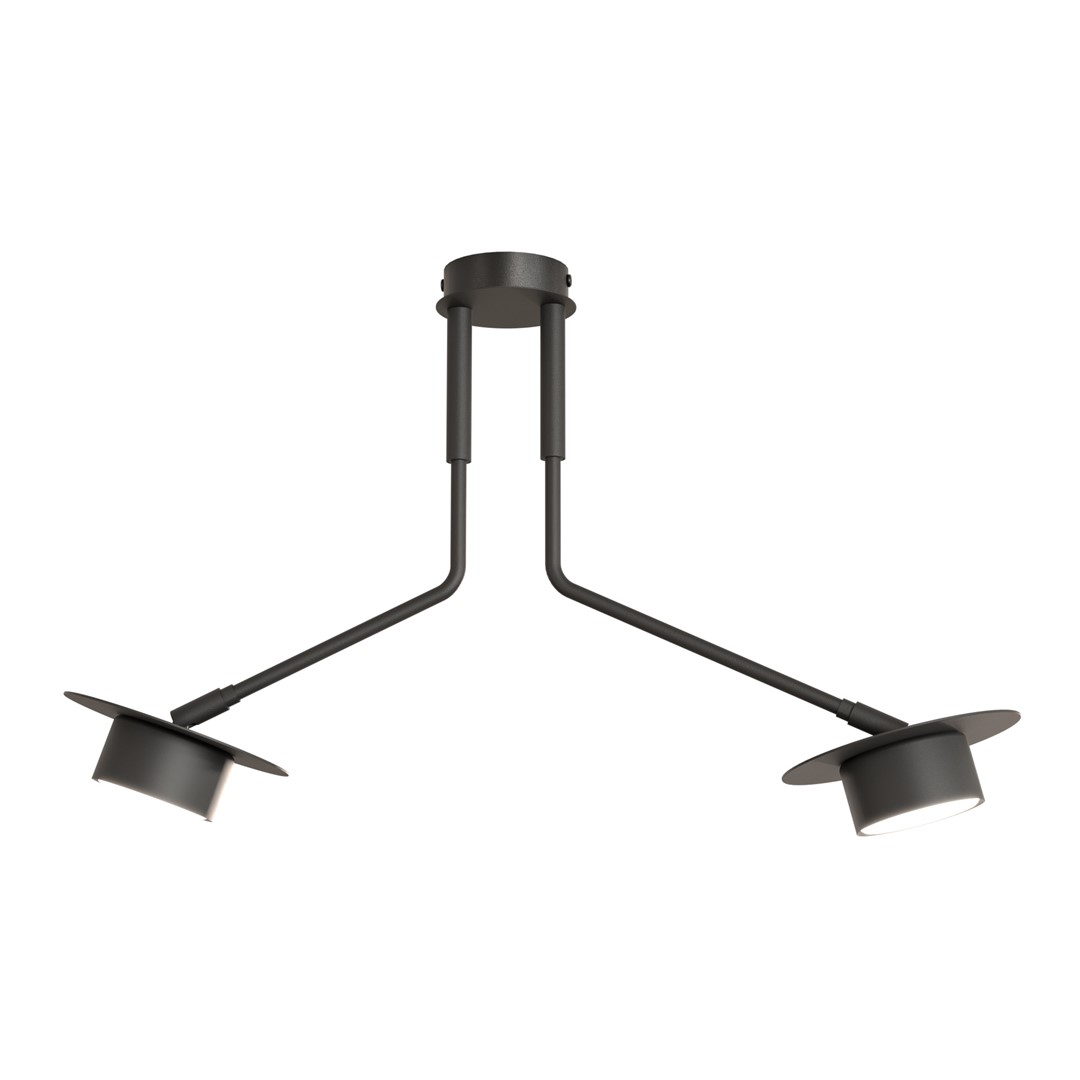 Lampa sufitowa MIZU 2 BL czarna
