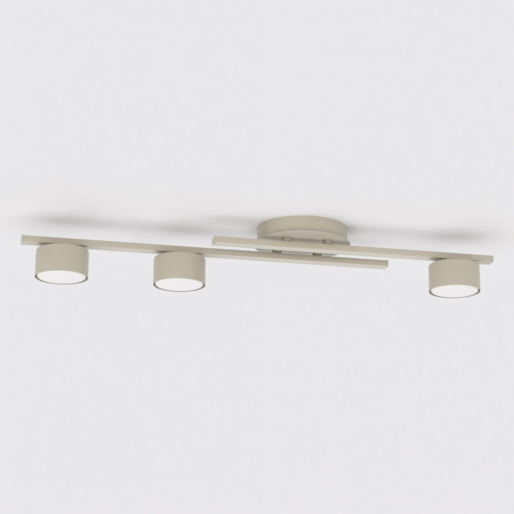 Lampa sufitowa FRAGMENT 3 MOKKA beżowa