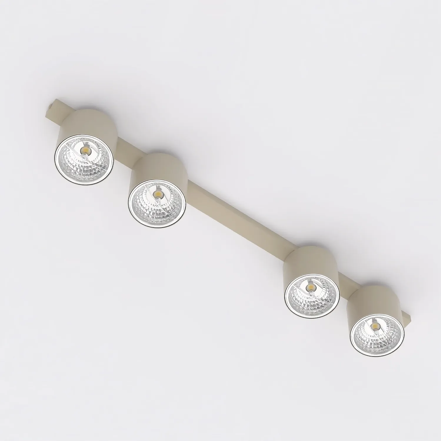 Lampa sufitowa NANO 4 mokka