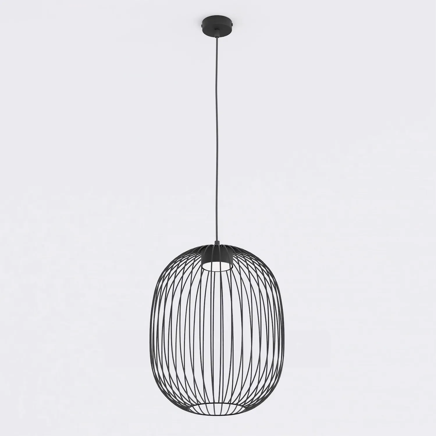 Lampa wisząca druciak MANTRA 1 czarna Lampa wisząca druciak MANTRA 1 czarna