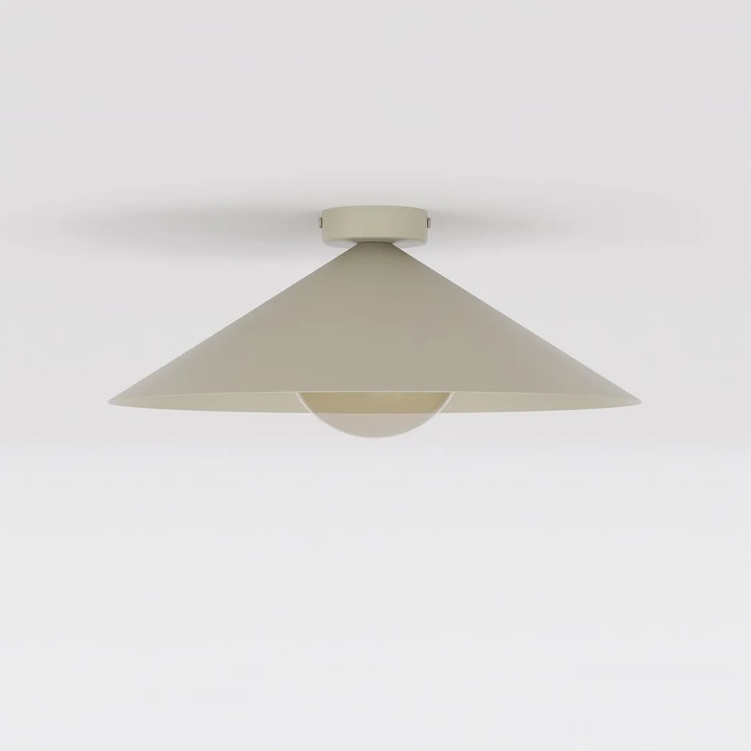 Lampa sufitowa plafon MONO 1M mokka bursztyn