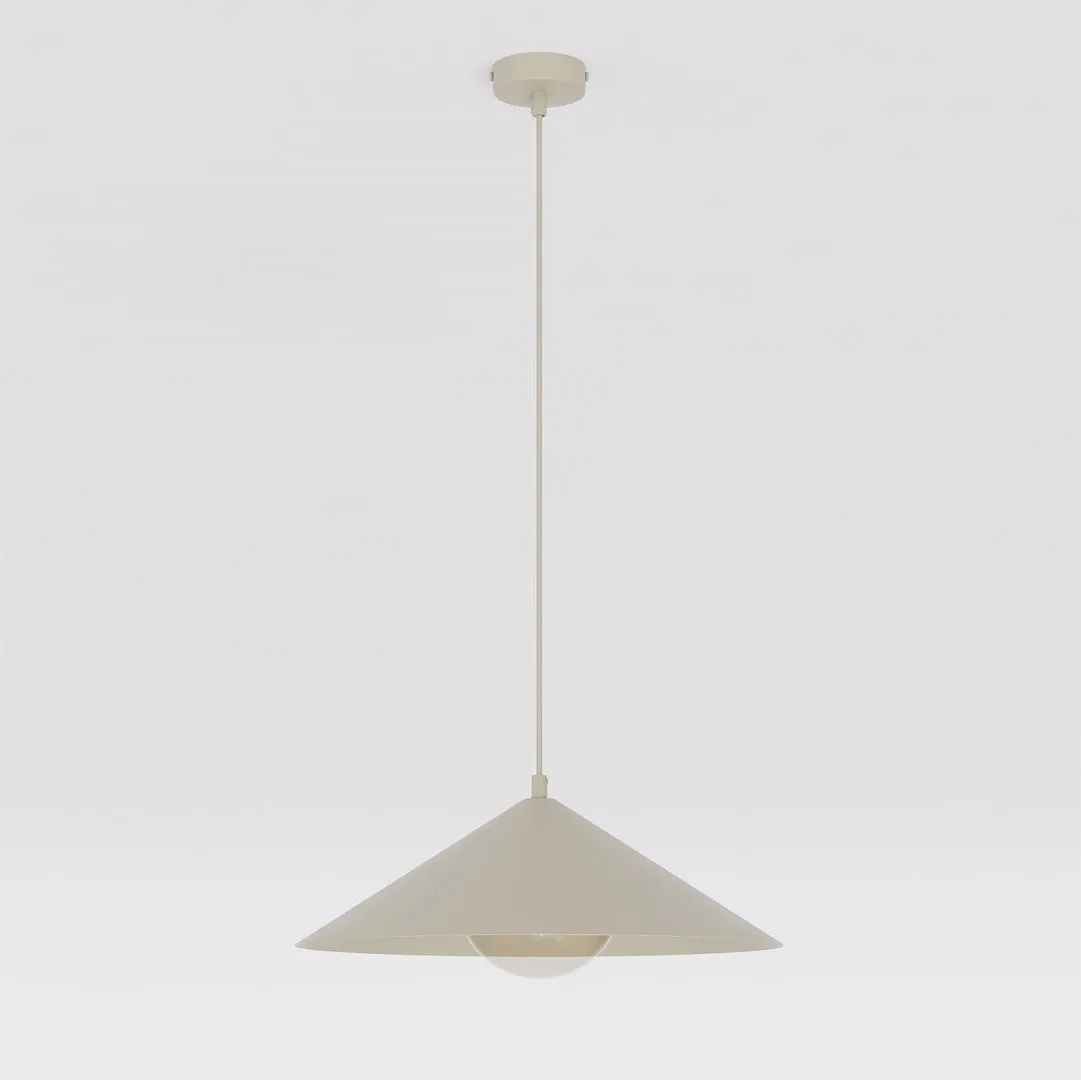 Lampa wisząca MONO 1M mokka bursztyn