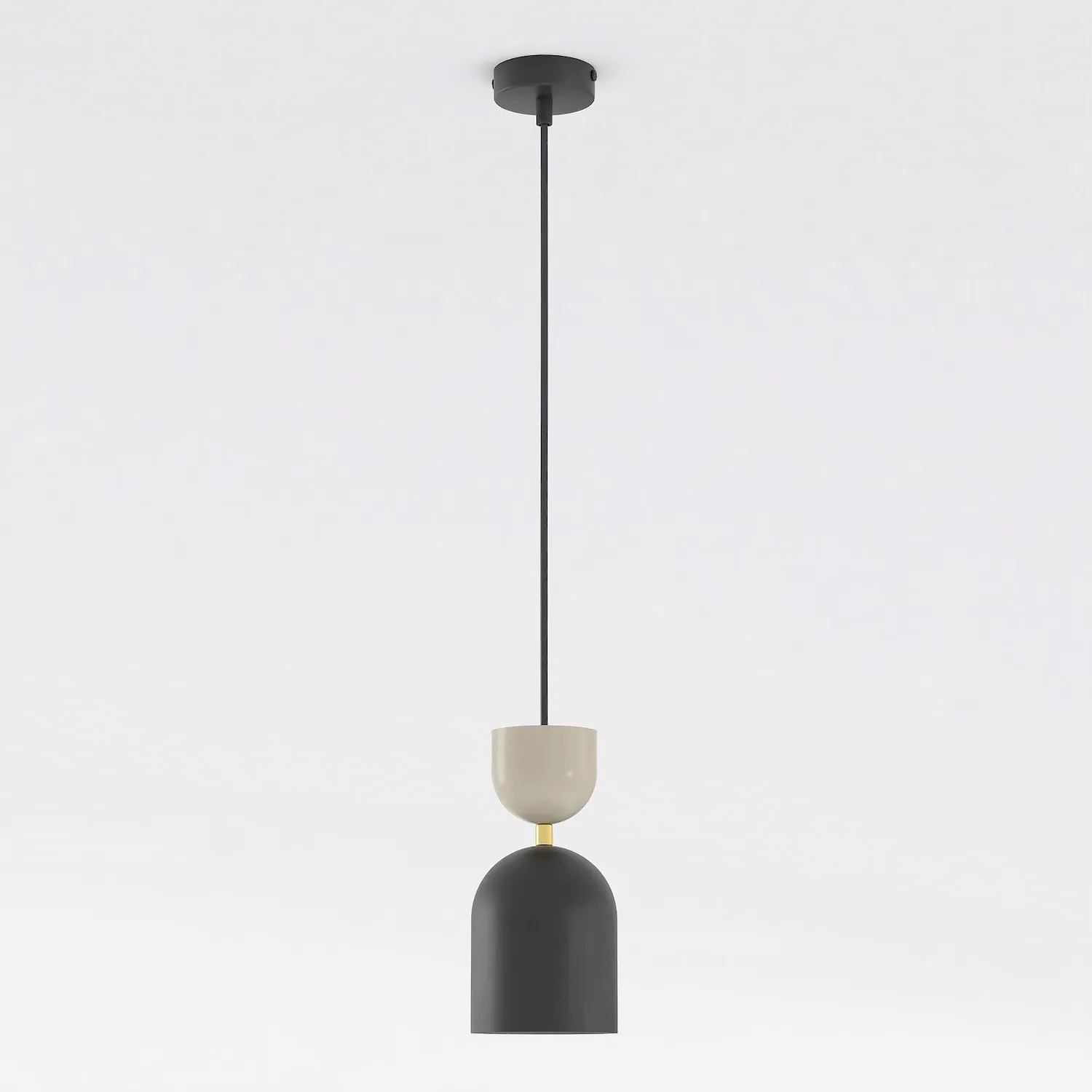 Lampa wisząca GAUDI 1 czarny mokka