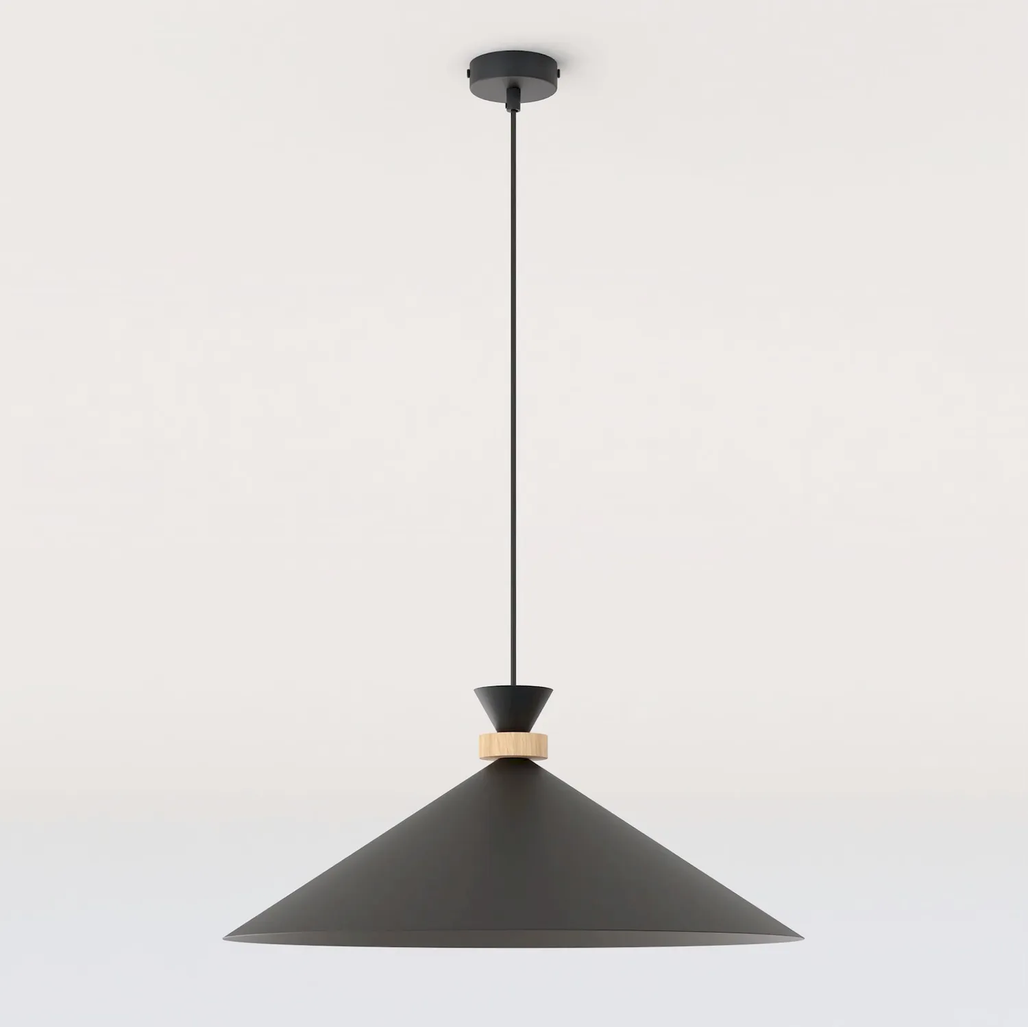 Lampa wisząca OLIVO 1L 50 cm czarna Lampa wisząca OLIVO 1L 50 cm czarna