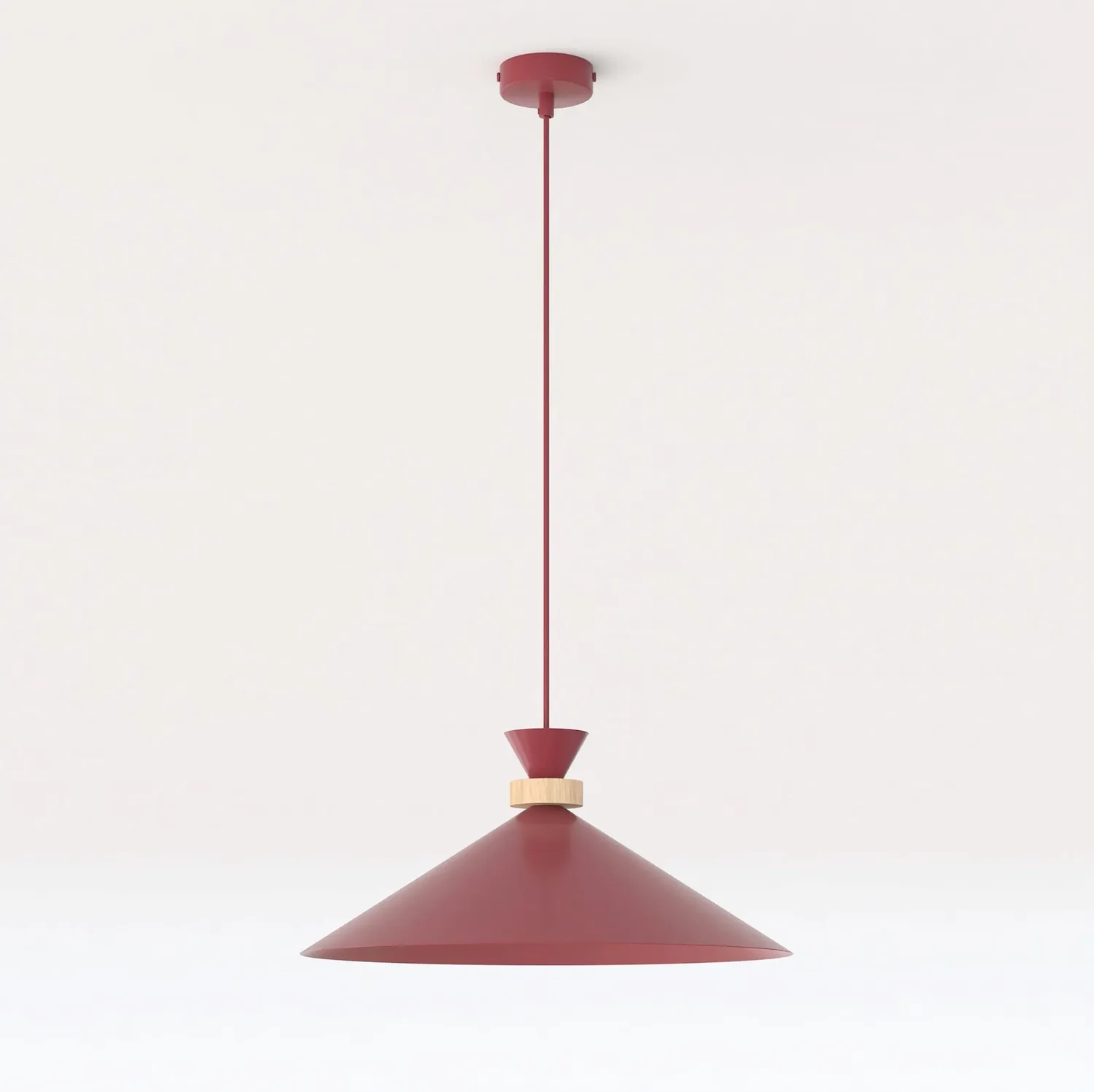Lampa wisząca OLIVO 1M 40 cm burgund Lampa wisząca OLIVO 1M 40 cm burgund