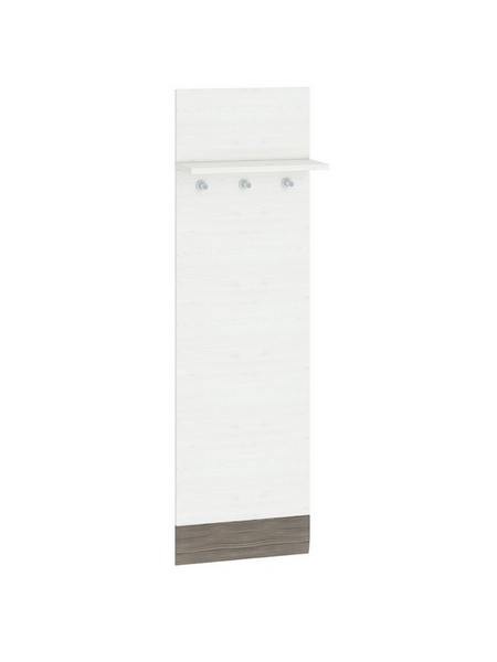 Wieszak ścienny z półką BLANCO 23 sosna śnieżna 40x136 cm Wieszak ścienny z półką BLANCO 23 sosna śnieżna 40x136 cm