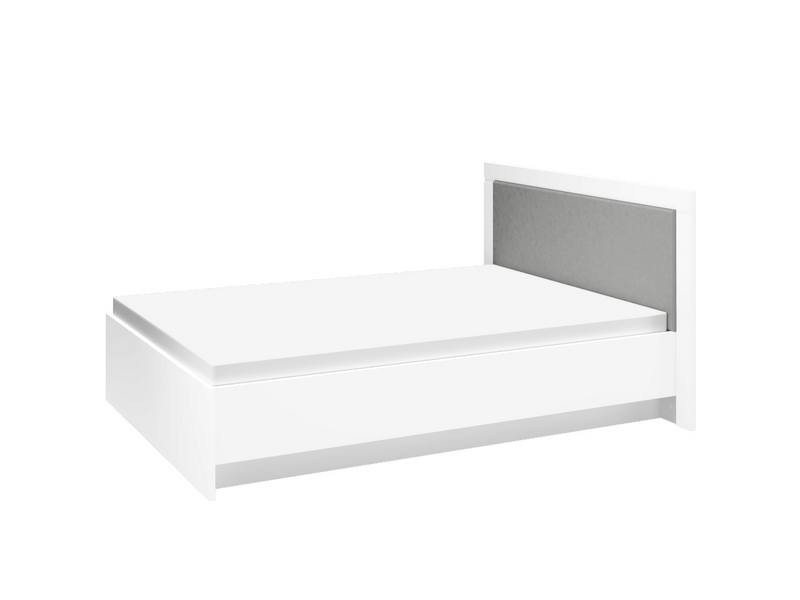 Łóżko 140x200 LAHTI 16 białe z opcją pojemnika ML Meble Łóżko 140x200 LAHTI 16 białe z opcją pojemnika ML Meble