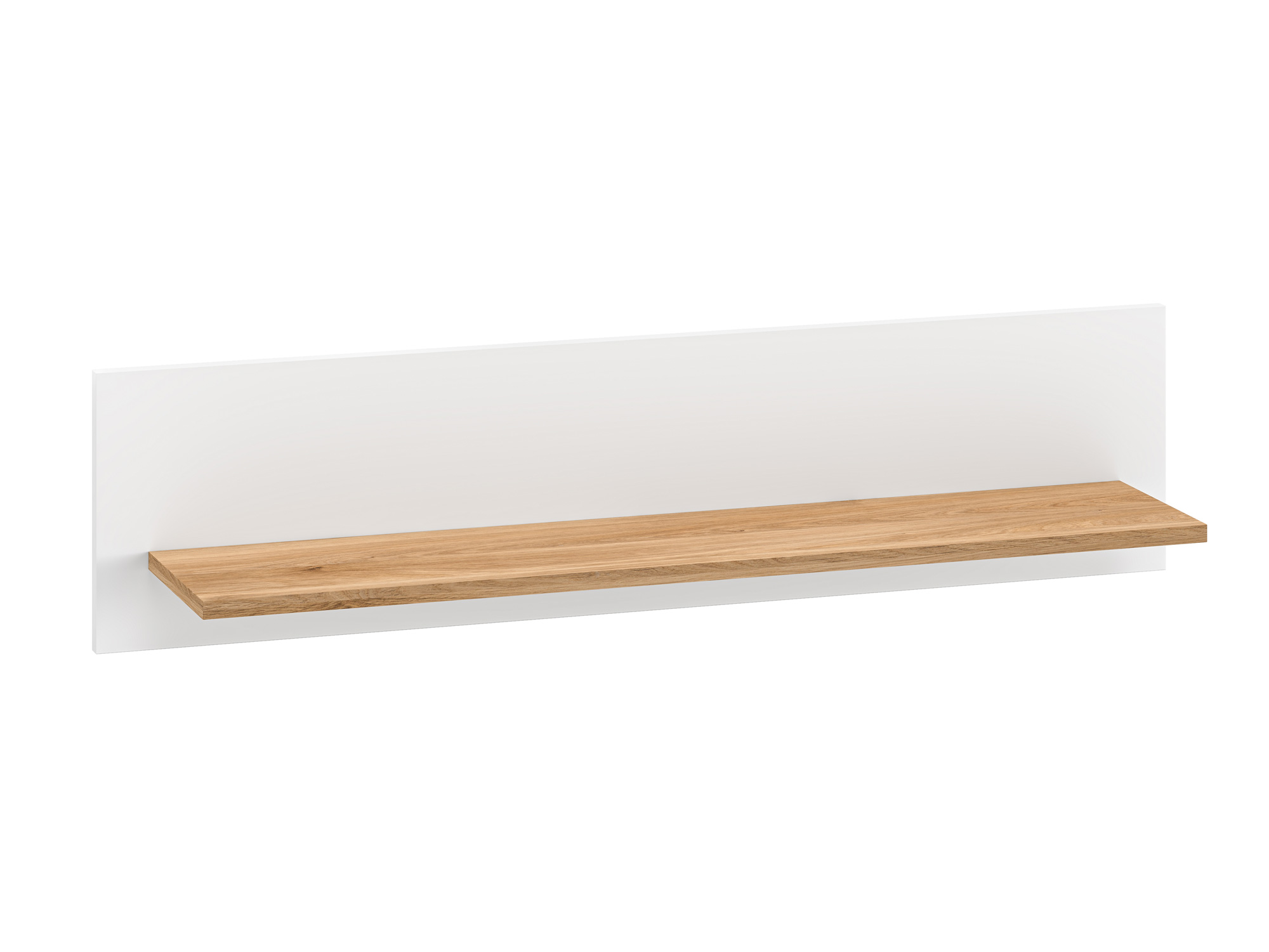 Półka ścienna TORINO 10 Biały, Castello 101 cm