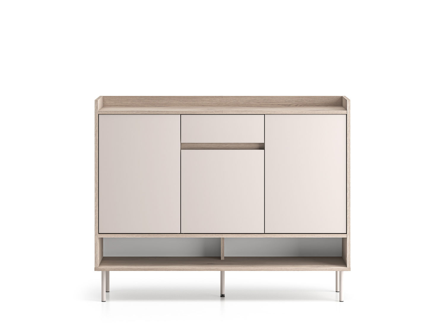 Szafka na buty z szufladą VOCO 120 cm dąb cremona/kaszmir