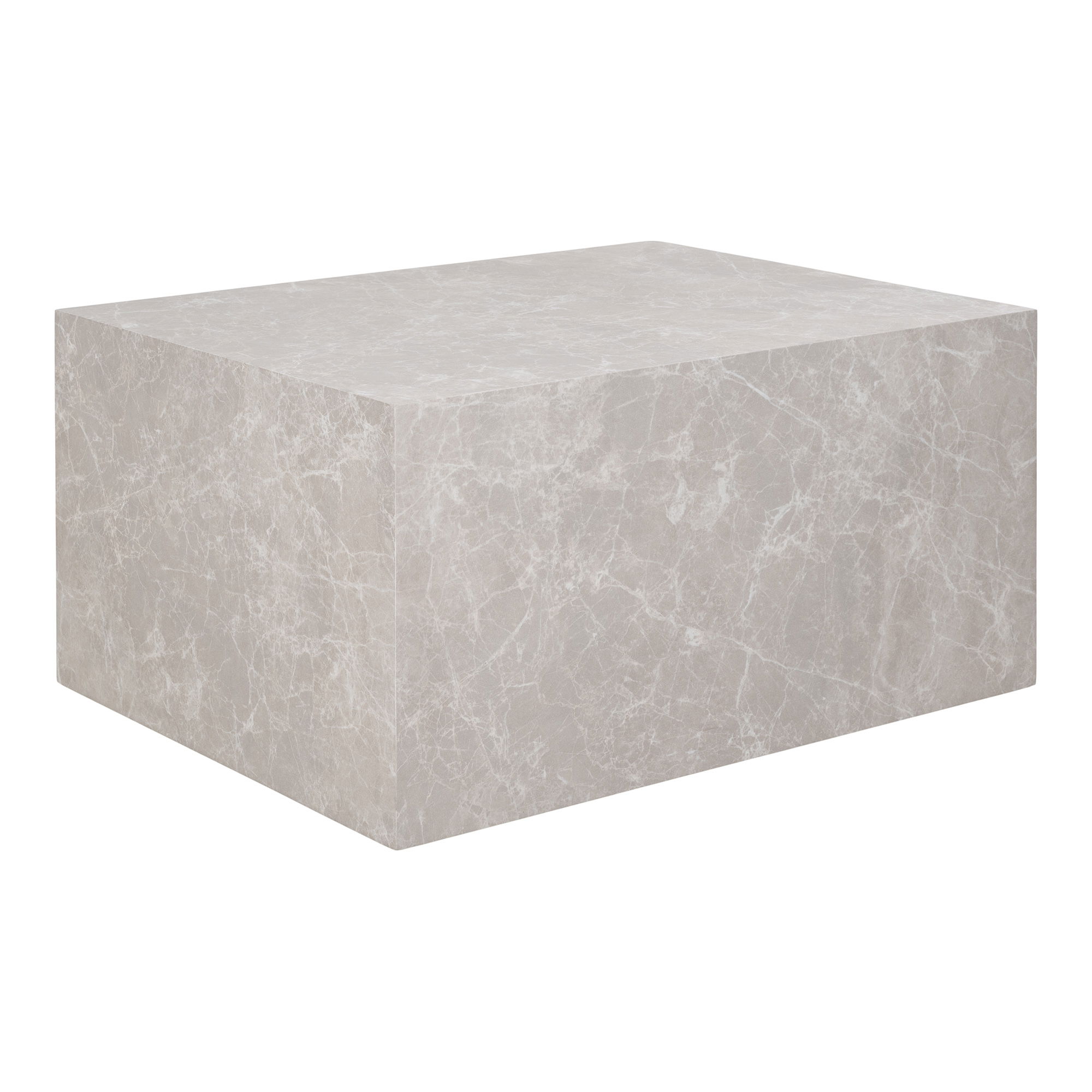 Stolik kawowy PRAGUE 60x80x40 beżowy efekt marmuru Stolik kawowy PRAGUE 60x80x40 beżowy efekt marmuru