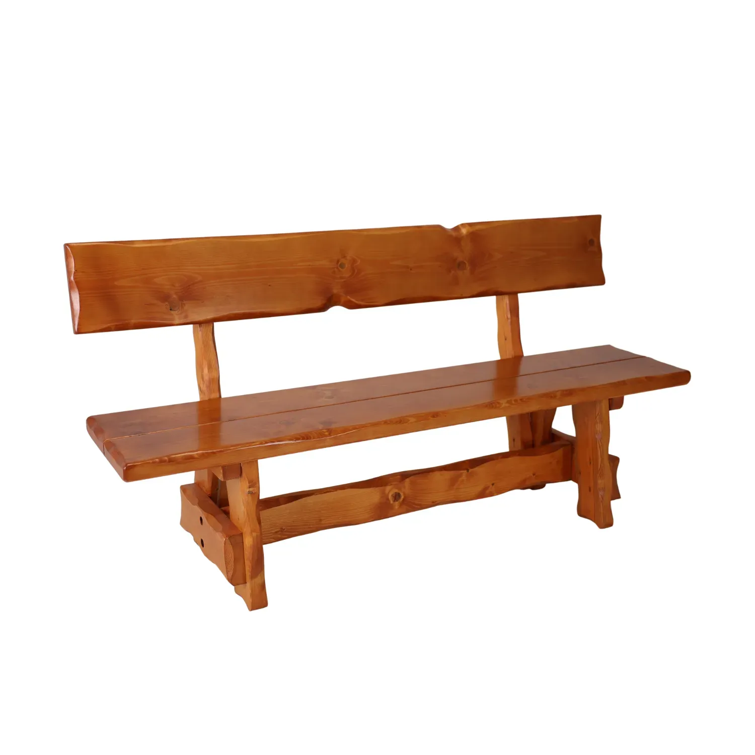 Ławka ogrodowa drewniana MO268 180 cm orzech Ławka ogrodowa drewniana MO268 180 cm orzech