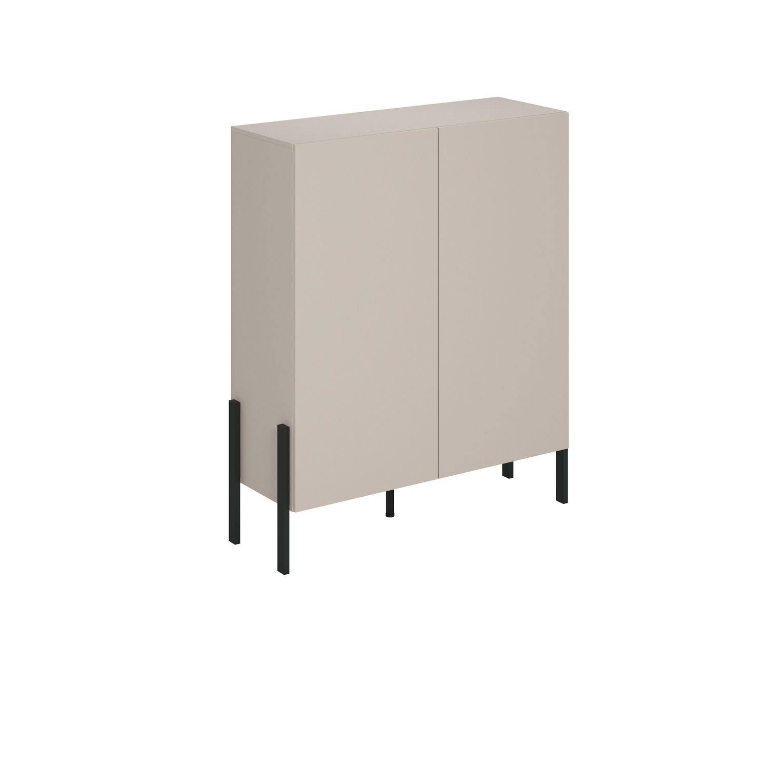Komoda 2-drzwiowa JUKON 114x135 kaszmirowa
