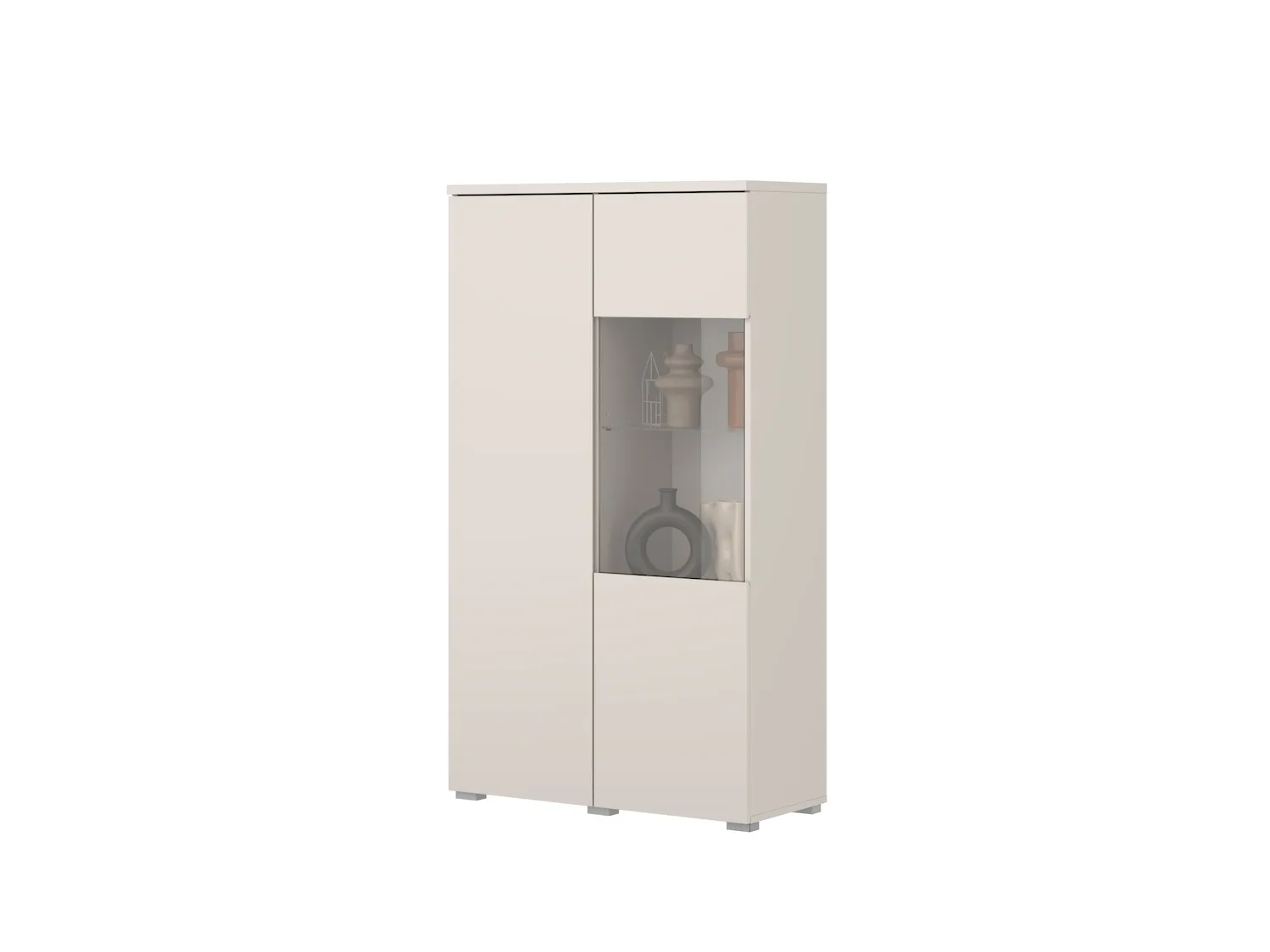 Witryna 2-drzwiowa MODO Sz.80 cm kaszmir