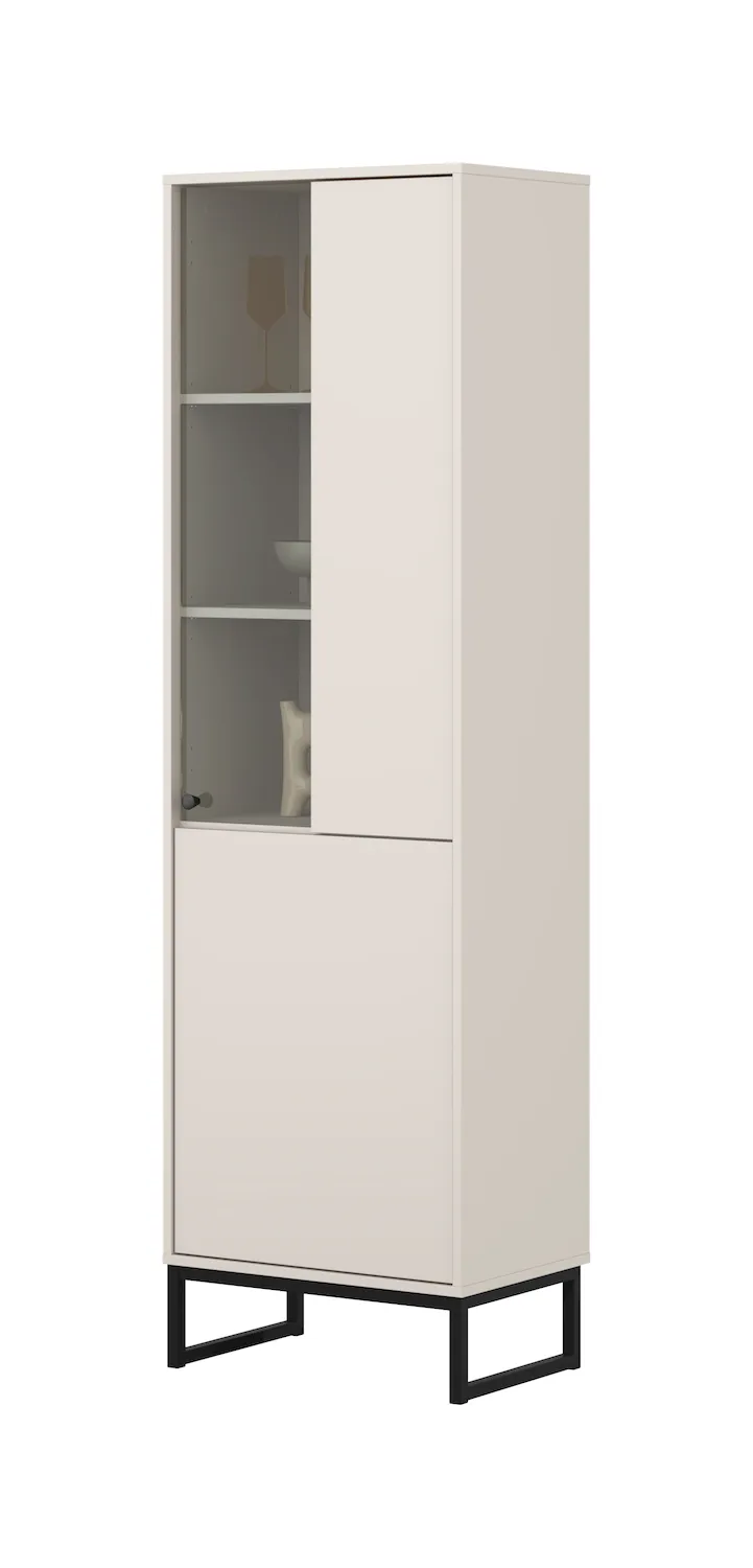 Witryna 2-drzwiowa LOFT 53 cm L/P kaszmir Witryna 2-drzwiowa LOFT 53 cm L/P kaszmir