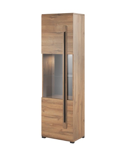 Witryna TULSA 5 dąb grandson 204x60x39cm Witryna TULSA 5 dąb grandson 204x60x39cm