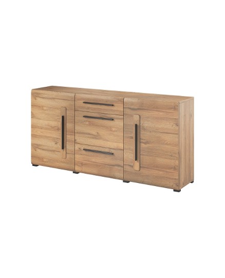 Komoda TULSA 26 z szufladami dąb grandson 180x86x39cm