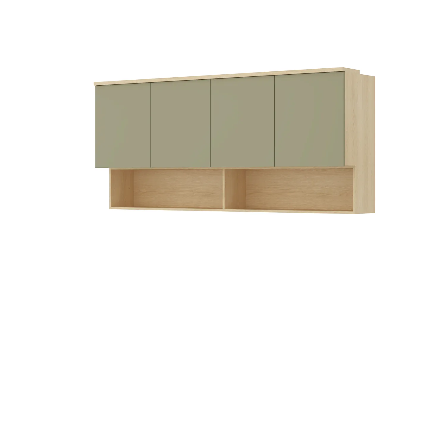 Szafka wisząca 4-drzwiowa P/L 186 cm TERRA 13 dąb Lindberg eukaliptus Szafka wisząca 4-drzwiowa P/L 186 cm TERRA 13 dąb Lindberg eukaliptus
