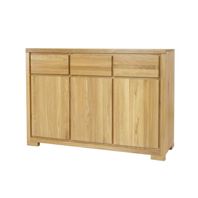 Komoda dębowa KD352 Dark DREWMAX Komoda dębowa KD352 Dark DREWMAX