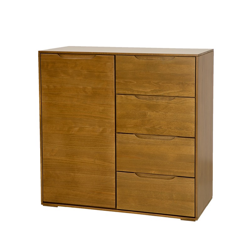 Komoda bukowa KD426 Rustikal DREWMAX