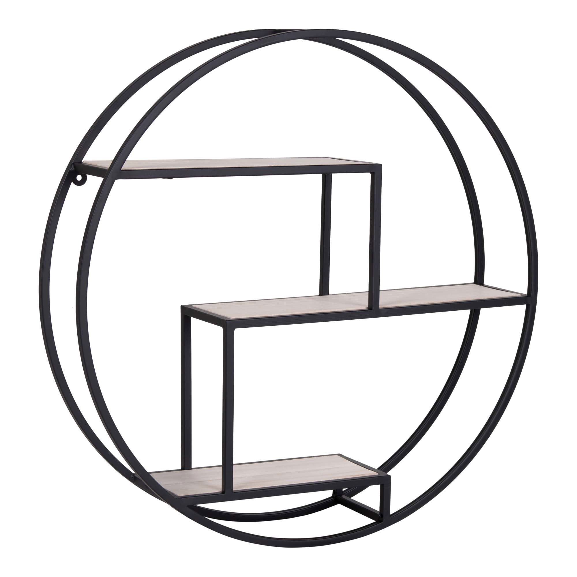 Rotterdam Półka Metal Drewno 62x62x14 Naturalny Rotterdam Półka Metal Drewno 62x62x14 Naturalny