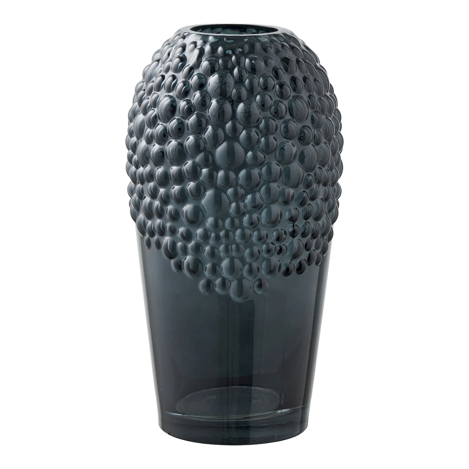 Wazon szklany 14x25 ciemnoszary