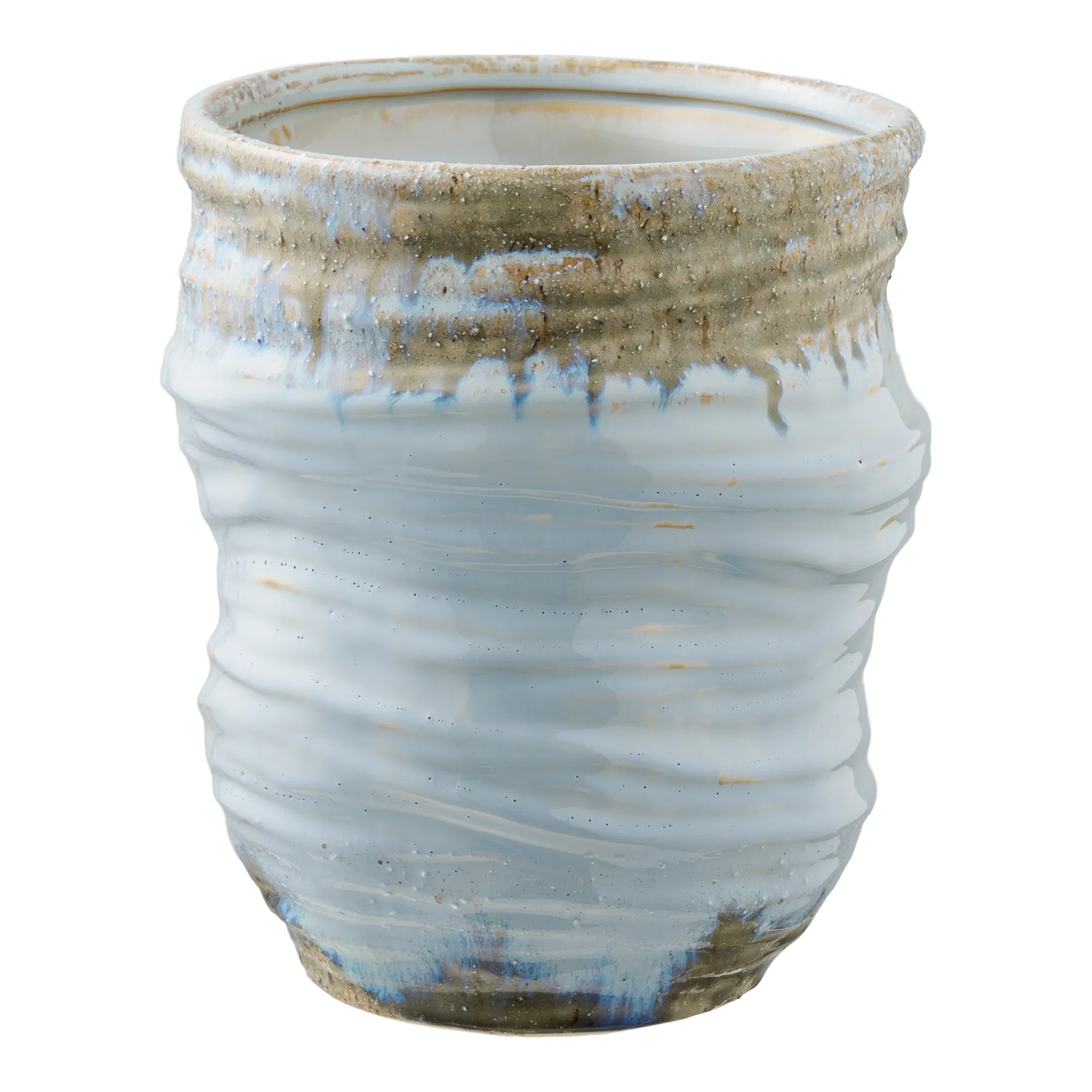 Wazon ceramiczny 19,5x22,5 jasnoniebieski Wazon ceramiczny 19,5x22,5 jasnoniebieski