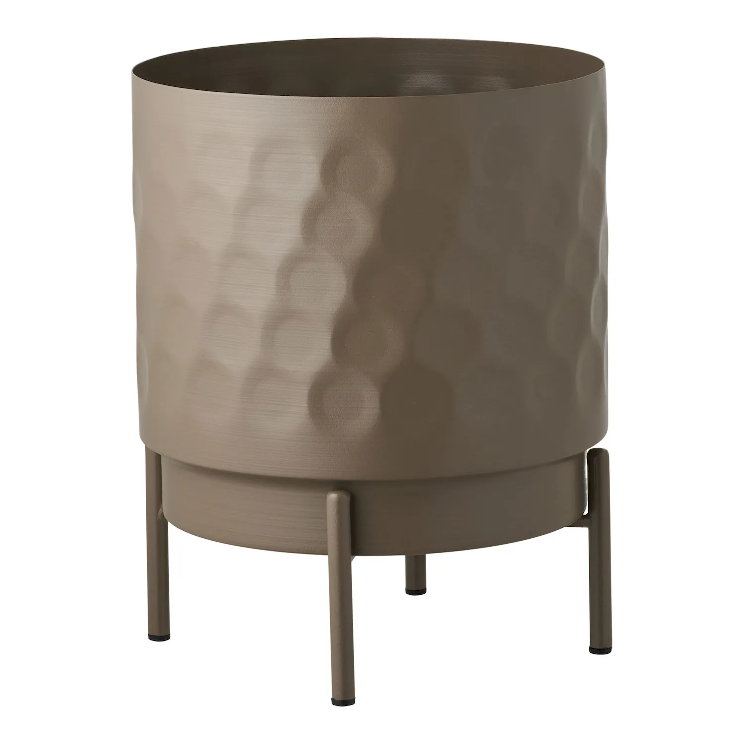 Doniczka stalowa FLOWERPOT 26x19,5 cm brązowa Doniczka stalowa FLOWERPOT 26x19,5 cm brązowa