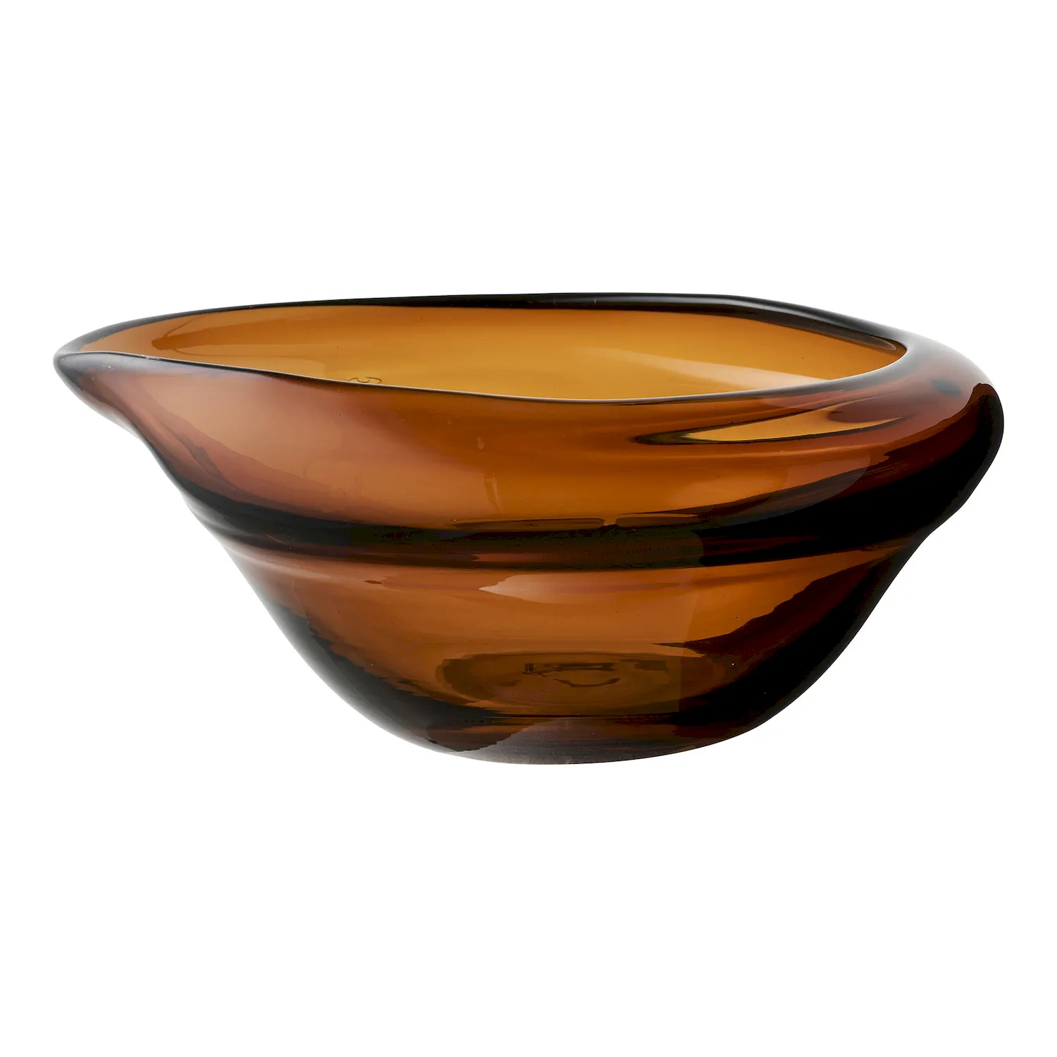 Misa dekoracyjna ze szkła dymionego BOWL 29x26x11cm brązowa Misa dekoracyjna ze szkła dymionego BOWL 29x26x11cm brązowa