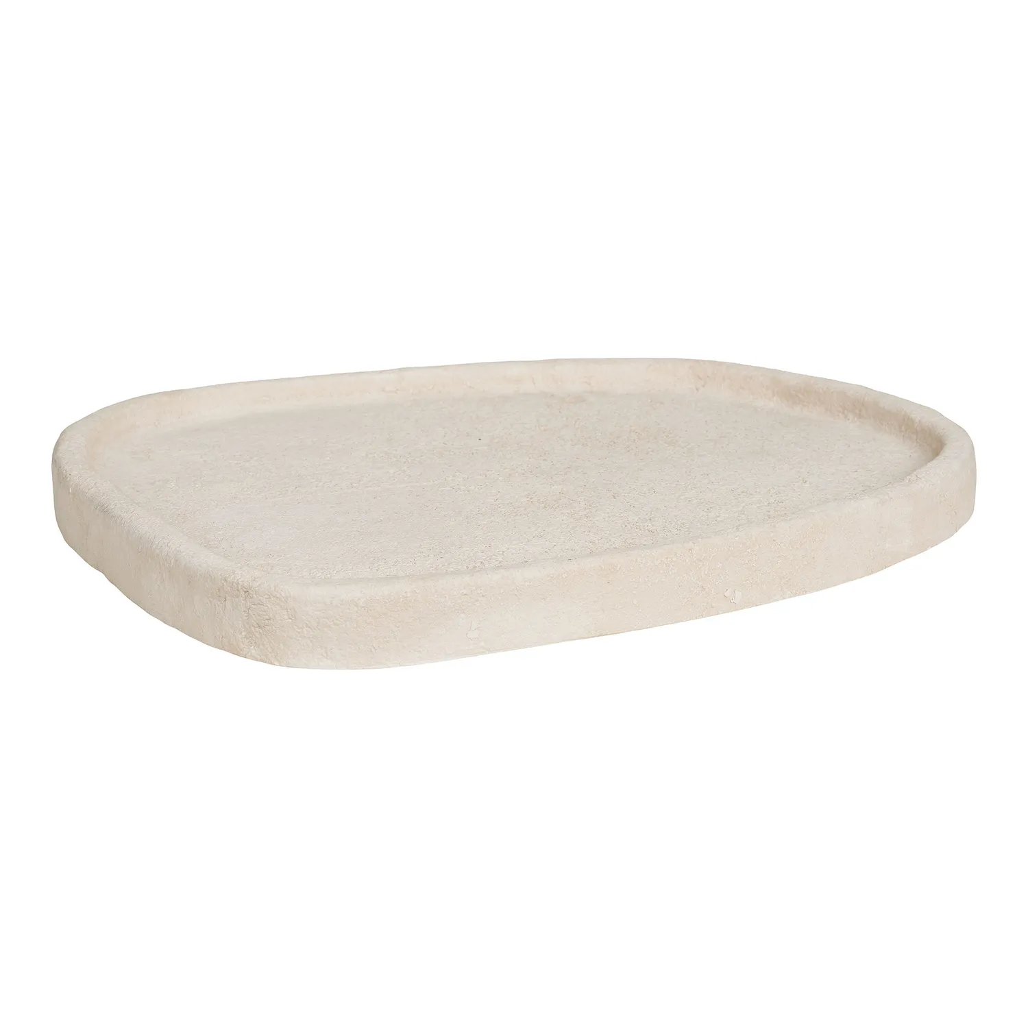 Taca cementowa TRAY 35x30x2,5 cm beżowa