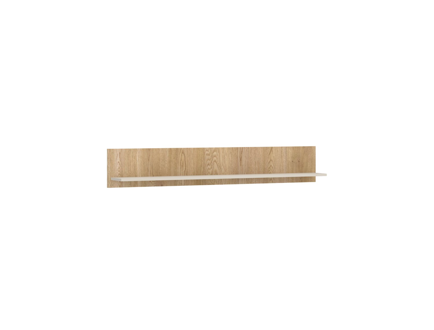 Półka ścienna MOSANO 150 cm dąb cremona/kaszmir