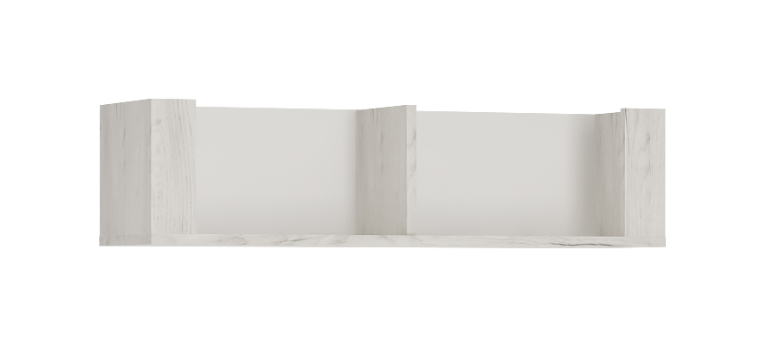 Półka mała 84cm z przegródką ANGEL 62