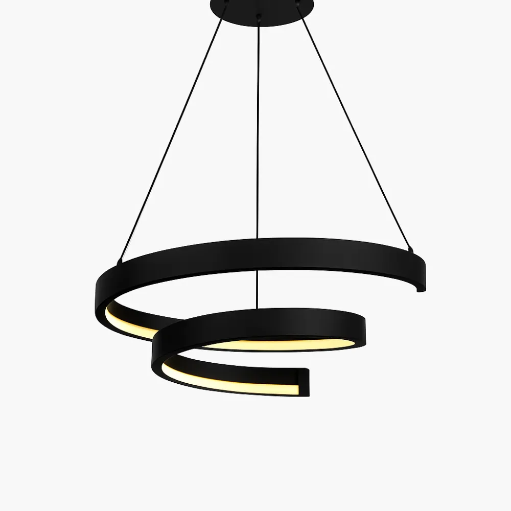 Lampa wisząca TOPPO LED czarna
