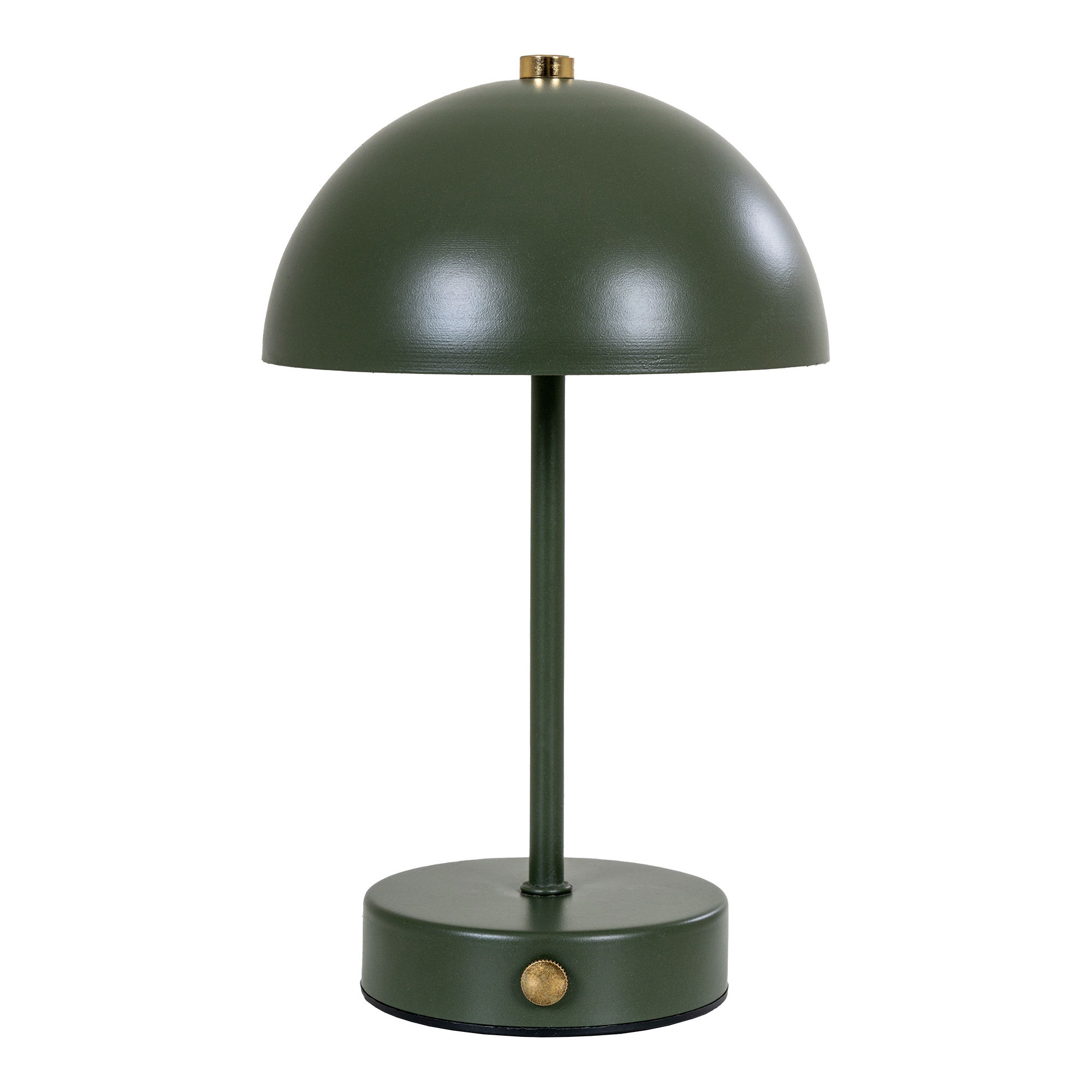 Lampa stołowa akumulatorowa HOLT zielony, złoty Lampa stołowa akumulatorowa HOLT zielony, złoty