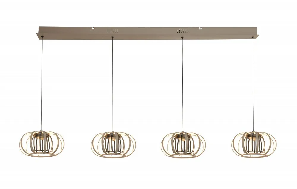 Lampa wisząca SALO 4 LED kaszmirowy czarny