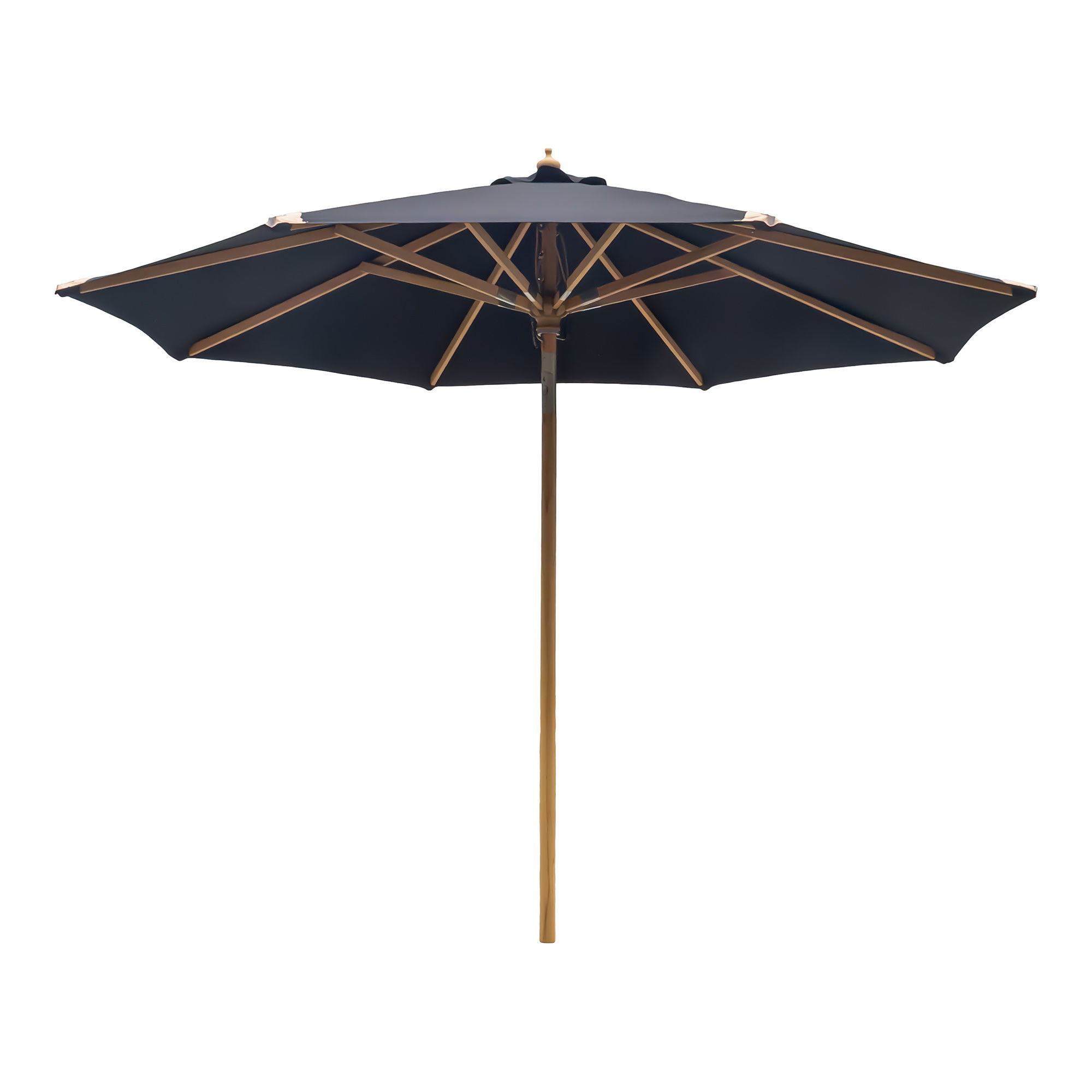 Parasol ogrodowy z możliwością pochylenia AUSTIN fi300 drewniany drążek czarny Parasol ogrodowy z możliwością pochylenia AUSTIN fi300 drewniany drążek czarny