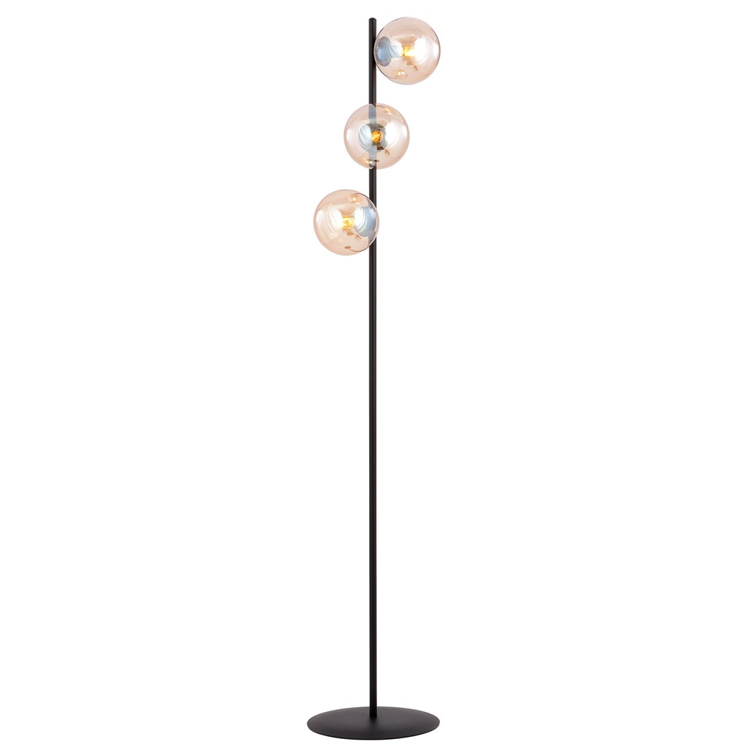 Lampa stojąca ROSSI LP3 czarny miodowy