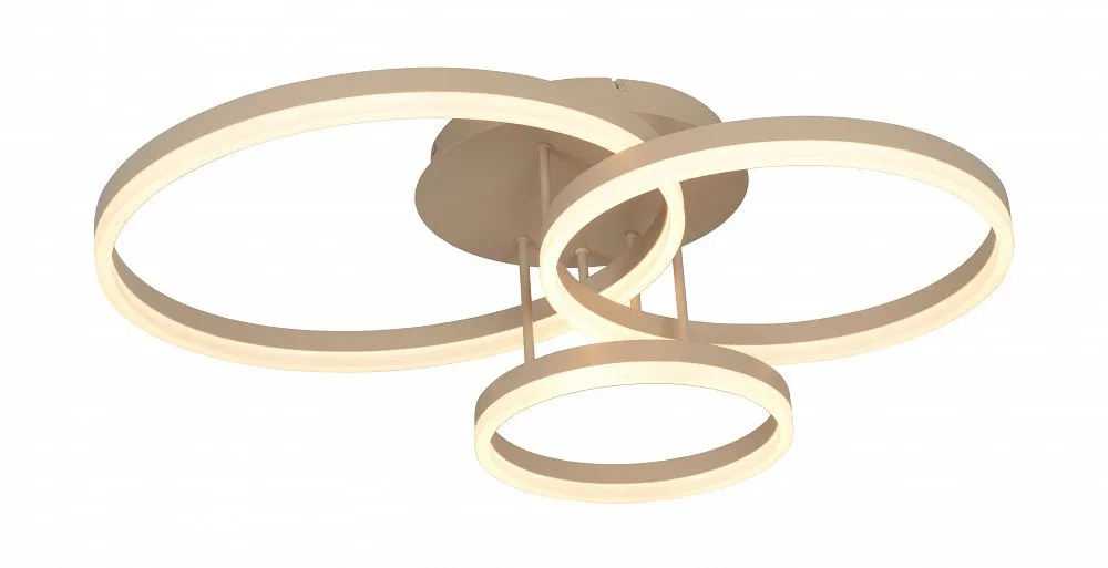 Lampa sufitowa RAVELO 3 piaskowy