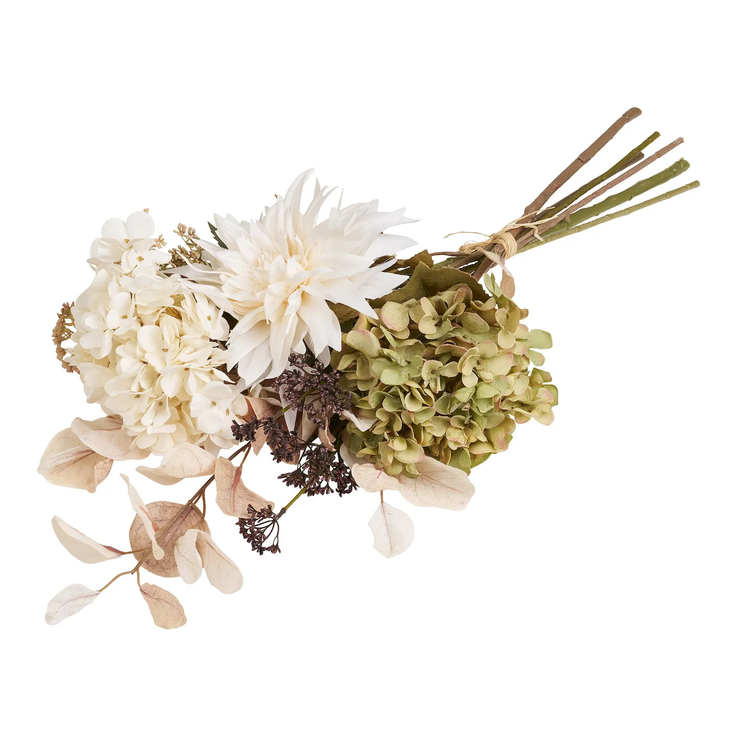 Bukiet hortensji HYDRANGEA sztuczne kwiaty, mix wielokolorowy