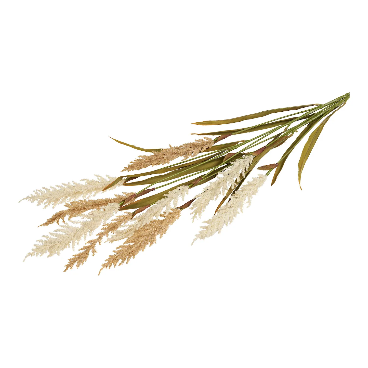 Trawa ozdobna sztuczna DECORATIVE wysokość 130cm beżowo-piaskowa