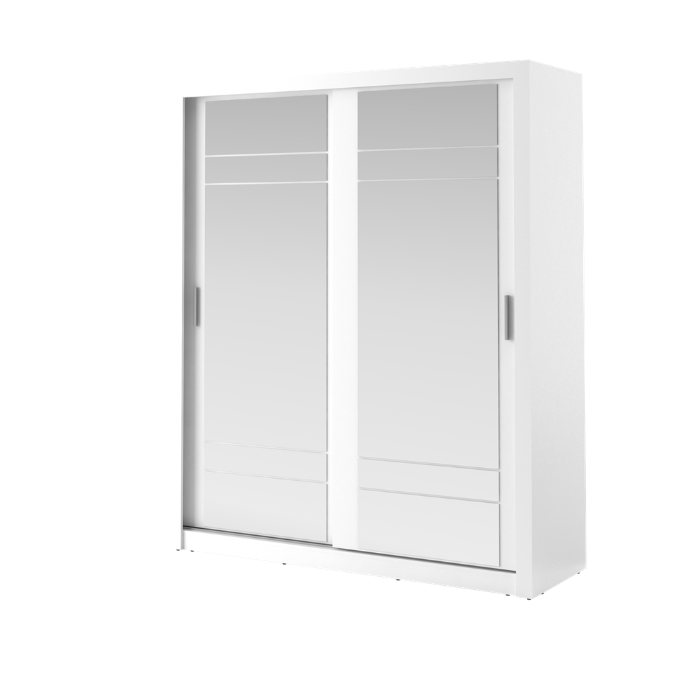 Szafa 2-drzwiowa z lustrami ARTI AR-08 203cm biała Szafa 2-drzwiowa z lustrami ARTI AR-08 203cm biała